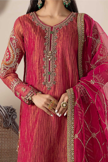 Maria B Pink SF-W23-27 Online Shopping